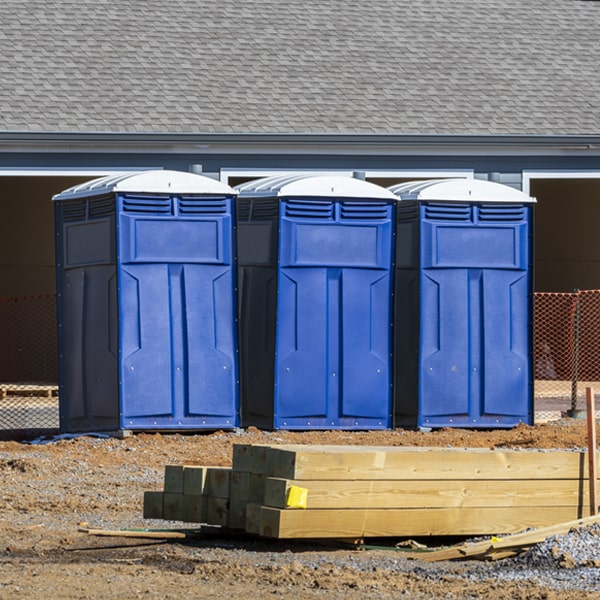 can i customize the exterior of the portable restrooms with my event logo or branding in Lumber Bridge